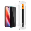 Spigen iPhone 16 Pro Max Glas.TR Privacy EZ Fit 2.5D 9H Αντιχαρακτικό Γυαλί Οθόνης - 2 Τεμάχια - Clear / Black - AGL07908 Spigen iPhone 16 Pro Max Glas.TR Privacy EZ Fit 2.5D 9H Αντιχαρακτικό Γυαλί Οθόνης - 2 Τεμάχια - Clear / Black - AGL07908