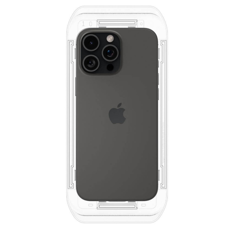 Spigen iPhone 16 Pro Glas.TR EZ Fit 0.58mm 2.5D 9H Tempered Glass Αντιχαρακτικό Γυαλί Οθόνης - 2 Τεμάχια - Clear - AGL07928 Spigen iPhone 16 Pro Glas.TR EZ Fit 0.58mm 2.5D 9H Tempered Glass Αντιχαρακτικό Γυαλί Οθόνης - 2 Τεμάχια - Clear - AGL07928