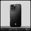Spigen iPhone 16 Pro Max Enzo Aramid Mag Σκληρή Θήκη Aramid Fiber με MagSafe - Black Natural Spigen iPhone 16 Pro Max Enzo Aramid Mag Σκληρή Θήκη Aramid Fiber με MagSafe - Black Natural
