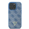 Guess iPhone 16 Pro - Leather Metal Logo Strass Crossbody - Θήκη με Επένδυση Συνθετικού Δέρματος και Λουράκι - Blue - GUHCP16LP4TDSCPB Guess iPhone 16 Pro - Leather Metal Logo Strass Crossbody - Θήκη με Επένδυση Συνθετικού Δέρματος και Λουράκι - Blue - GUHCP16LP4TDSCPB