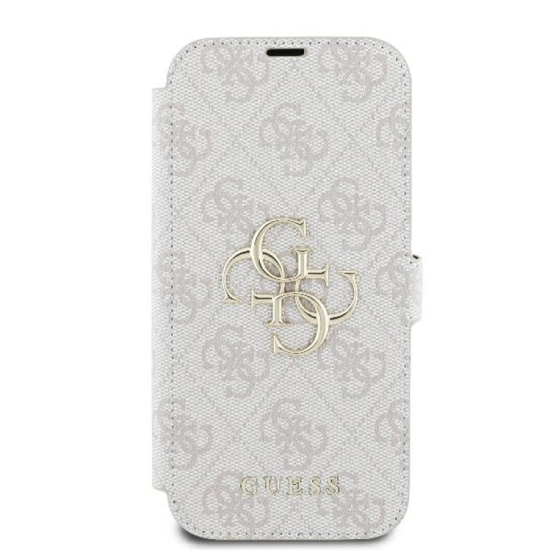Guess iPhone 16 Pro Max - 4G Metal Logo Θήκη Πορτοφόλι με Επένδυση Συνθετικού Δέρματος - Pink - GUBKP16X4GMGPI Guess iPhone 16 Pro Max - 4G Metal Logo Θήκη Πορτοφόλι με Επένδυση Συνθετικού Δέρματος - Pink - GUBKP16X4GMGPI