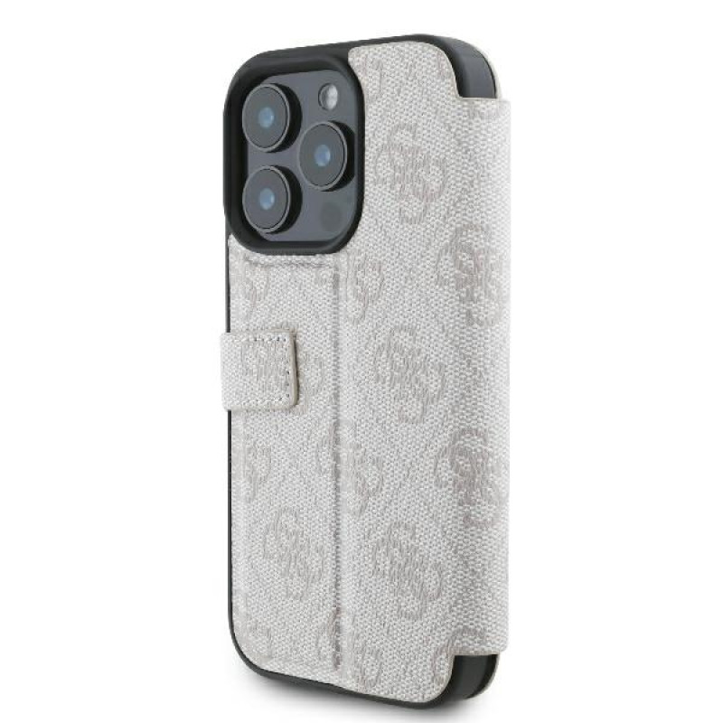 Guess iPhone 16 Pro Max - 4G Metal Logo Θήκη Πορτοφόλι με Επένδυση Συνθετικού Δέρματος - Pink - GUBKP16X4GMGPI Guess iPhone 16 Pro Max - 4G Metal Logo Θήκη Πορτοφόλι με Επένδυση Συνθετικού Δέρματος - Pink - GUBKP16X4GMGPI