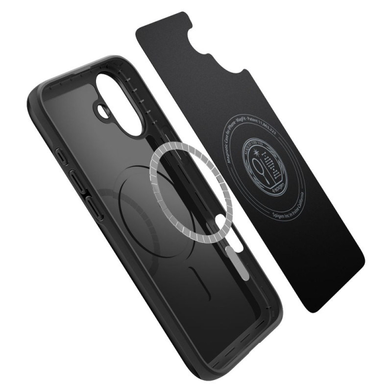Spigen iPhone 16 Thin Fit Mag Θήκη με MagSafe - Black Spigen iPhone 16 Thin Fit Mag Θήκη με MagSafe - Black