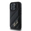 Karl Lagerfeld iPhone 16 Pro Max - Quilted Signature - Θήκη με Επένδυση Συνθετικού Δέρματος - Black - KLHCP16XPQDSMGK Karl Lagerfeld iPhone 16 Pro Max - Quilted Signature - Θήκη με Επένδυση Συνθετικού Δέρματος - Black - KLHCP16XPQDSMGK