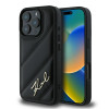 Karl Lagerfeld iPhone 16 Pro Max - Quilted Signature - Θήκη με Επένδυση Συνθετικού Δέρματος - Black - KLHCP16XPQDSMGK Karl Lagerfeld iPhone 16 Pro Max - Quilted Signature - Θήκη με Επένδυση Συνθετικού Δέρματος - Black - KLHCP16XPQDSMGK
