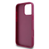 Guess iPhone 16 Pro Max - Fixed Glitter Big 4G - Σκληρή Θήκη με Πλαίσιο Σιλικόνης - Purple - GUHCP16XHG4SGU