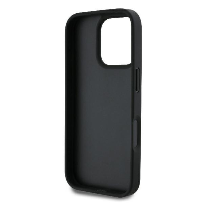 Guess iPhone 16 Pro Max - Leather 4G Triangle Strass - Θήκη με Επένδυση Συνθετικού Δέρματος - Black - GUHCP16XP4TDPK Guess iPhone 16 Pro Max - Leather 4G Triangle Strass - Θήκη με Επένδυση Συνθετικού Δέρματος - Black - GUHCP16XP4TDPK