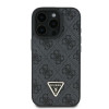 Guess iPhone 16 Pro Max - Leather 4G Triangle Strass - Θήκη με Επένδυση Συνθετικού Δέρματος - Black - GUHCP16XP4TDPK Guess iPhone 16 Pro Max - Leather 4G Triangle Strass - Θήκη με Επένδυση Συνθετικού Δέρματος - Black - GUHCP16XP4TDPK