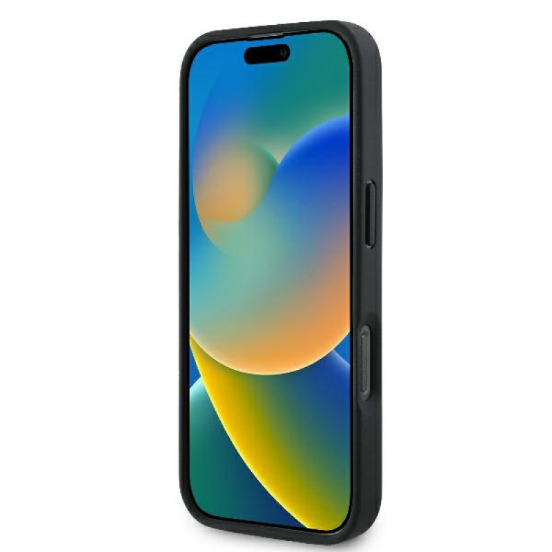 Guess iPhone 16 Pro Max - Leather 4G Triangle Strass - Θήκη με Επένδυση Συνθετικού Δέρματος - Black - GUHCP16XP4TDPK Guess iPhone 16 Pro Max - Leather 4G Triangle Strass - Θήκη με Επένδυση Συνθετικού Δέρματος - Black - GUHCP16XP4TDPK
