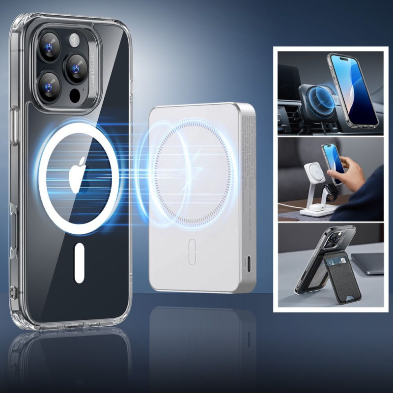 ESR iPhone 16 Pro Max Classic Hybrid Halolock MagSafe Σκληρή Θήκη με Πλαίσιο Σιλικόνης και Αντιχαρακτικό Γυαλί Οθόνης - Διάφανη ESR iPhone 16 Pro Max Classic Hybrid Halolock MagSafe Σκληρή Θήκη με Πλαίσιο Σιλικόνης και Αντιχαρακτικό Γυαλί Οθόνης - Διάφανη