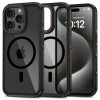 Tech-Protect iPhone 16 Pro Max MagHybrid - Σκληρή Θήκη με Πλαίσιο Σιλικόνης και MagSafe - Black Ημιδιάφανη / Red Tech-Protect iPhone 16 Pro Max MagHybrid - Σκληρή Θήκη με Πλαίσιο Σιλικόνης και MagSafe - Black Ημιδιάφανη / Red