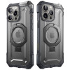 Supcase iPhone 16 Pro Max UB Grip Mag Σκληρή Θήκη με MagSafe και Stand - Grey