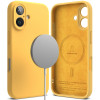 Ringke iPhone 16 Plus Silicone Magnetic MagSafe Case Θήκη Σιλικόνης με MagSafe - Yellow