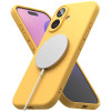 Ringke iPhone 16 Plus Silicone Magnetic MagSafe Case Θήκη Σιλικόνης με MagSafe - Yellow