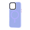 Techsuit iPhone 16 Pro Max - HaloFrost MagSafe - Σκληρή Θήκη με Πλαίσιο Σιλικόνης - Light Purple