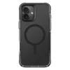 Uniq iPhone 16 Combat Magclick Σκληρή Θήκη με Πλαίσιο Σιλικόνης και MagSafe - Black