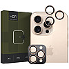 Hofi iPhone 16 Pro / iPhone 16 Pro Max CamRing Pro+ Αντιχαρακτικό Γυαλί για την Κάμερα - Desert Titanium Hofi iPhone 16 Pro / iPhone 16 Pro Max CamRing Pro+ Αντιχαρακτικό Γυαλί για την Κάμερα - Desert Titanium