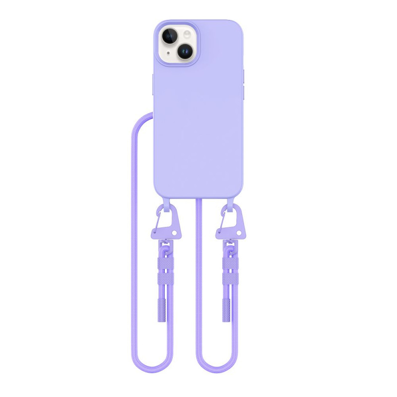 Tech-Protect iPhone 13 MagNecklace - MagSafe Θήκη Σιλικόνης TPU με Pυθμιζόμενο Αποσπώμενο Κορδόνι - Lavender Tech-Protect iPhone 13 MagNecklace - MagSafe Θήκη Σιλικόνης TPU με Pυθμιζόμενο Αποσπώμενο Κορδόνι - Lavender