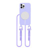 Tech-Protect iPhone 12 / iPhone 12 Pro MagNecklace - MagSafe Θήκη Σιλικόνης TPU με Pυθμιζόμενο Αποσπώμενο Κορδόνι - Lavender Tech-Protect iPhone 12 / iPhone 12 Pro MagNecklace - MagSafe Θήκη Σιλικόνης TPU με Pυθμιζόμενο Αποσπώμενο Κορδόνι - Lavender