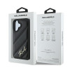 Karl Lagerfeld iPhone 16 - Quilted Signature - Θήκη με Επένδυση Συνθετικού Δέρματος - Black - KLHCP16SPQDSMGK Karl Lagerfeld iPhone 16 - Quilted Signature - Θήκη με Επένδυση Συνθετικού Δέρματος - Black - KLHCP16SPQDSMGK