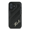 Karl Lagerfeld iPhone 16 - Quilted Signature - Θήκη με Επένδυση Συνθετικού Δέρματος - Black - KLHCP16SPQDSMGK Karl Lagerfeld iPhone 16 - Quilted Signature - Θήκη με Επένδυση Συνθετικού Δέρματος - Black - KLHCP16SPQDSMGK