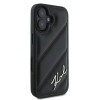 Karl Lagerfeld iPhone 16 - Quilted Signature - Θήκη με Επένδυση Συνθετικού Δέρματος - Black - KLHCP16SPQDSMGK Karl Lagerfeld iPhone 16 - Quilted Signature - Θήκη με Επένδυση Συνθετικού Δέρματος - Black - KLHCP16SPQDSMGK