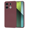 Techsuit Xiaomi Redmi Note 13 Pro 5G / Poco X6 5G SoftFlex Θήκη Σιλικόνης - Plum Red