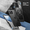 Supcase iPhone 16 Pro Armorbox MagSafe Σκληρή Θήκη με Προστασία Οθόνης και Κάλυμμα Κάμερας / Stand - Green