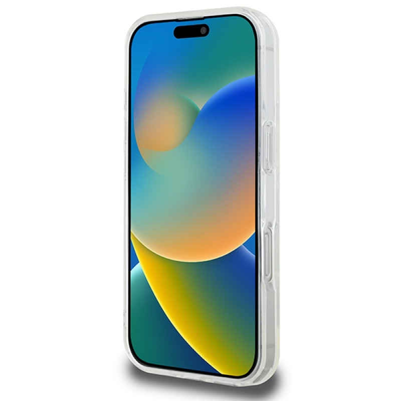 Karl Lagerfeld iPhone 16 Pro - IML Metal Karl Head - Σκληρή Θήκη με Πλαίσιο Σιλικόνης και MagSafe - White - KLHMP16LHLSKIH Karl Lagerfeld iPhone 16 Pro - IML Metal Karl Head - Σκληρή Θήκη με Πλαίσιο Σιλικόνης και MagSafe - White - KLHMP16LHLSKIH