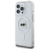 Karl Lagerfeld iPhone 16 Pro - IML Metal Karl Head - Σκληρή Θήκη με Πλαίσιο Σιλικόνης και MagSafe - White - KLHMP16LHLSKIH Karl Lagerfeld iPhone 16 Pro - IML Metal Karl Head - Σκληρή Θήκη με Πλαίσιο Σιλικόνης και MagSafe - White - KLHMP16LHLSKIH