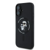 Karl Lagerfeld iPhone 16 Plus - Silicone KC Heads Ring MagSafe - Θήκη Σιλικόνης με MagSafe - Black - KLHMP16MSCMKCRHK Karl Lagerfeld iPhone 16 Plus - Silicone KC Heads Ring MagSafe - Θήκη Σιλικόνης με MagSafe - Black - KLHMP16MSCMKCRHK