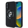 Karl Lagerfeld iPhone 16 Plus - Silicone KC Heads Ring MagSafe - Θήκη Σιλικόνης με MagSafe - Black - KLHMP16MSCMKCRHK Karl Lagerfeld iPhone 16 Plus - Silicone KC Heads Ring MagSafe - Θήκη Σιλικόνης με MagSafe - Black - KLHMP16MSCMKCRHK