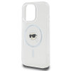 Karl Lagerfeld iPhone 16 Pro Max - IML Metal Karl Head - MagSafe Σκληρή Θήκη με Πλαίσιο Σιλικόνης - White - KLHMP16XHLSKIH Karl Lagerfeld iPhone 16 Pro Max - IML Metal Karl Head - MagSafe Σκληρή Θήκη με Πλαίσιο Σιλικόνης - White - KLHMP16XHLSKIH