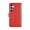 TUNIQ Samsung Galaxy S24 - Θήκη Πορτοφόλι Stand από Δερματίνη - Red