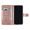TUNIQ Samsung Galaxy S24 - Θήκη Πορτοφόλι Stand από Δερματίνη - Rose Gold
