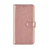 TUNIQ Samsung Galaxy S24 - Θήκη Πορτοφόλι Stand από Δερματίνη - Rose Gold