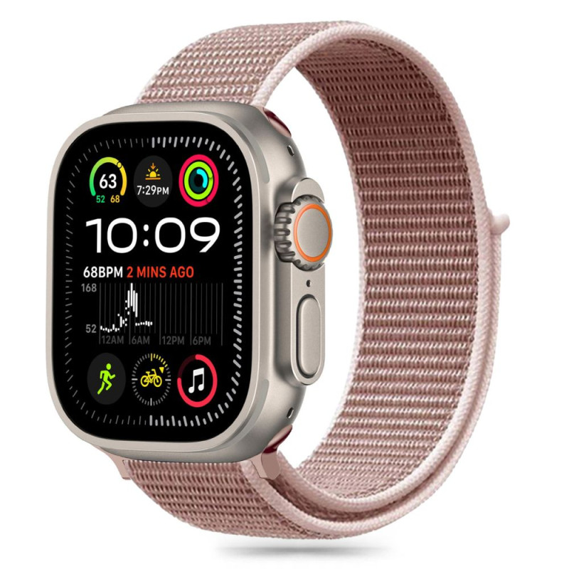 Tech-Protect Λουράκι Apple Watch 4 / 5 / 6 / 7 / 8 / 9 / 10 / SE / SE 2 - 40 / 41 / 42 mm Nylon - Dusty Rose