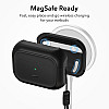 ESR AirPods Pro 1 / 2 Θήκη από Σκληρό Πλαστικό και Σιλικόνη με MagSafe - Orbit Halolock - Black