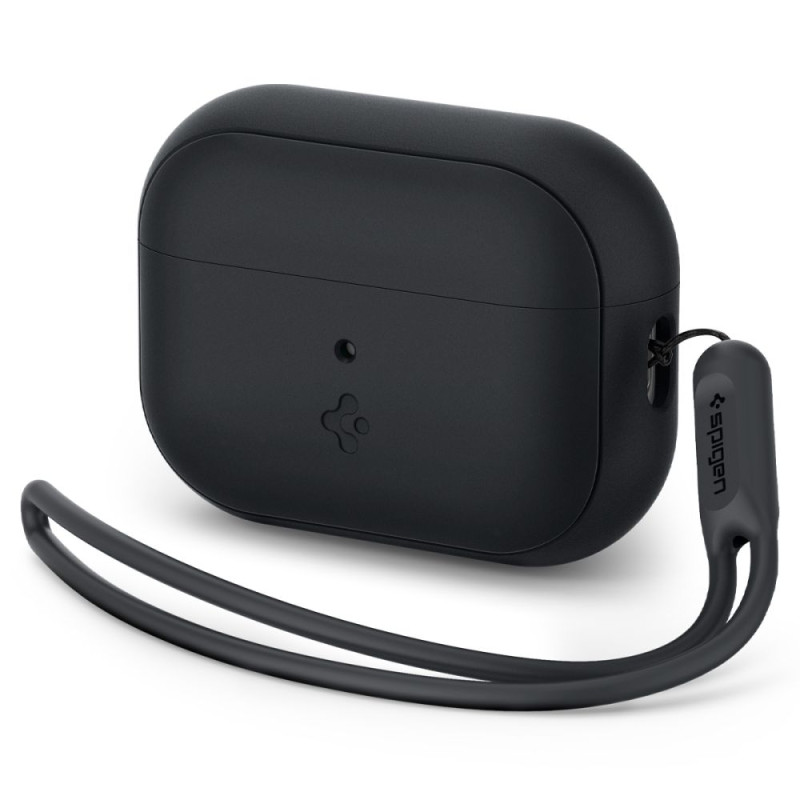 Spigen AirPods Pro 1 / 2 Θήκη Σιλικόνης - Silicone Fit Strap - Black Spigen AirPods Pro 1 / 2 Θήκη Σιλικόνης - Silicone Fit Strap - Black