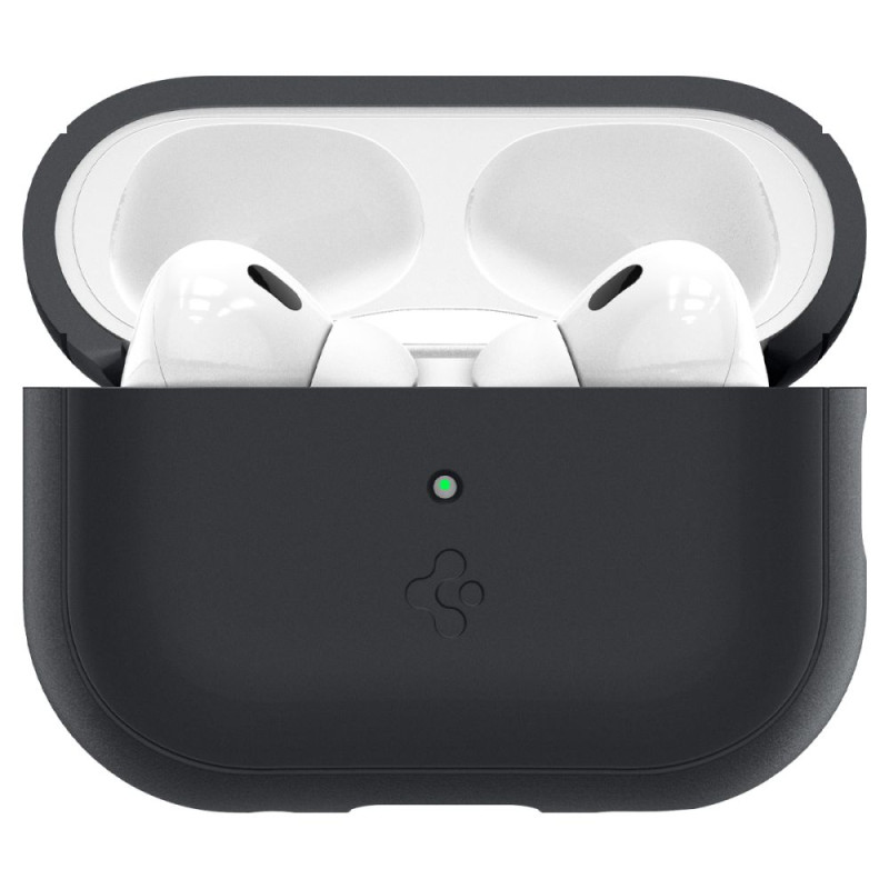 Spigen AirPods Pro 1 / 2 Θήκη Σιλικόνης - Silicone Fit Strap - Black Spigen AirPods Pro 1 / 2 Θήκη Σιλικόνης - Silicone Fit Strap - Black