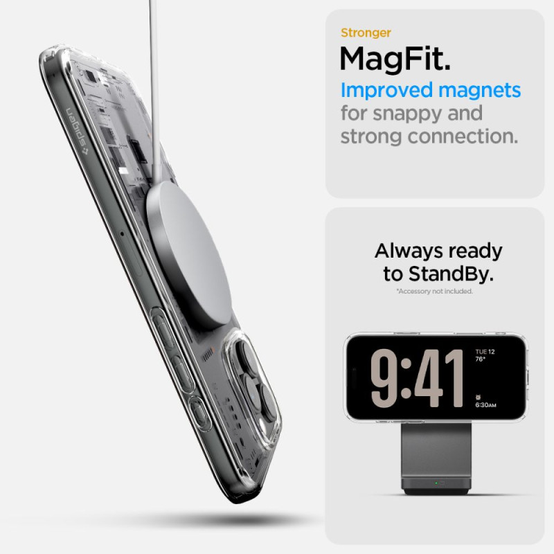 Spigen iPhone 16 Pro Max Ultra Hybrid Mag Σκληρή Θήκη με Πλαίσιο Σιλικόνης με MagSafe - Neo One Spigen iPhone 16 Pro Max Ultra Hybrid Mag Σκληρή Θήκη με Πλαίσιο Σιλικόνης με MagSafe - Neo One