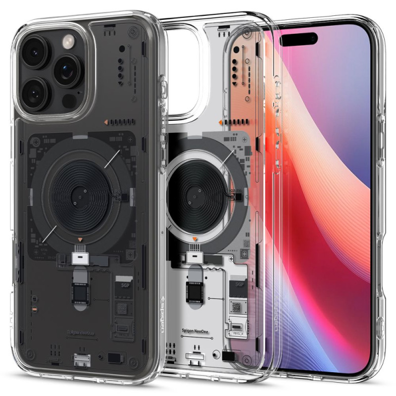 Spigen iPhone 16 Pro Max Ultra Hybrid Mag Σκληρή Θήκη με Πλαίσιο Σιλικόνης με MagSafe - Neo One Spigen iPhone 16 Pro Max Ultra Hybrid Mag Σκληρή Θήκη με Πλαίσιο Σιλικόνης με MagSafe - Neo One