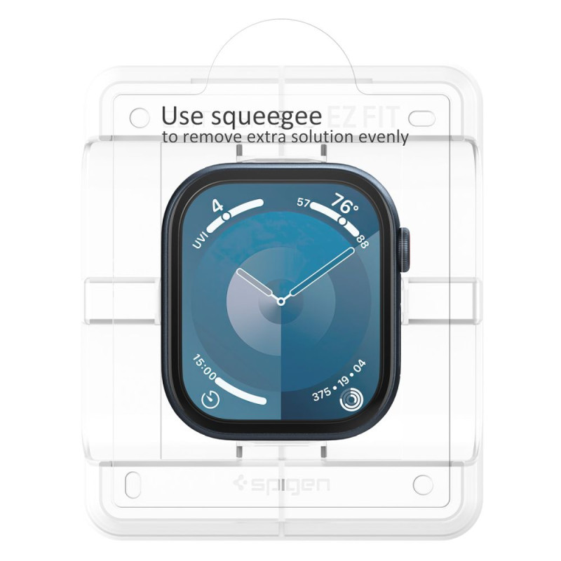 Spigen Προστασία Οθόνης Apple Watch 10 - 46mm - Elite Shield EZ Fit Αντιχαρακτικό Γυαλί Οθόνης - 2 Τεμάχια - Διάφανα Spigen Προστασία Οθόνης Apple Watch 10 - 46mm - Elite Shield EZ Fit Αντιχαρακτικό Γυαλί Οθόνης - 2 Τεμάχια - Διάφανα