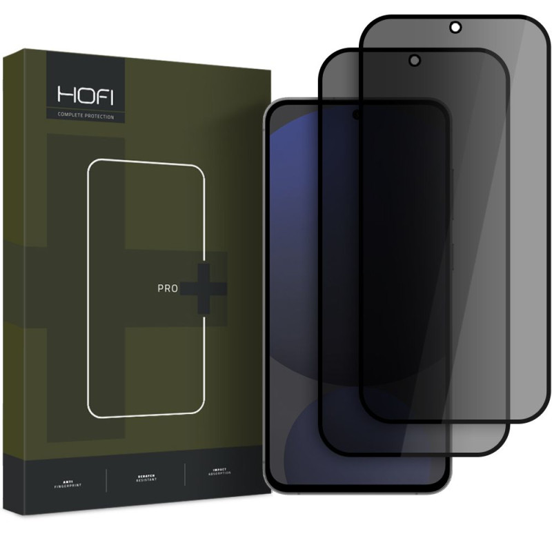 Hofi Samsung Galaxy S24 FE Anti Spy Glass Pro+ 0.3mm 2.5D 9H Full Screen Tempered Glass Αντιχαρακτικό Γυαλί Οθόνης - 2 Τεμάχια - Privacy - Black Hofi Samsung Galaxy S24 FE Anti Spy Glass Pro+ 0.3mm 2.5D 9H Full Screen Tempered Glass Αντιχαρακτικό Γυαλί Οθόνης - 2 Τεμάχια - Privacy - Black