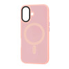 Techsuit iPhone 16 - HaloFrost Series MagSafe - Σκληρή Θήκη με Πλαίσιο Σιλικόνης - Pink