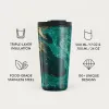 Burga Κούπα Θερμός από Ανοξείδωτο Ατσάλι - Flap Lid - 500ml - Emerald Pool
