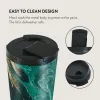 Burga Κούπα Θερμός από Ανοξείδωτο Ατσάλι - Flap Lid - 500ml - Emerald Pool