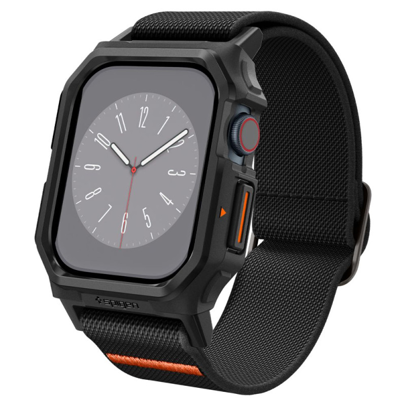 Spigen Λουράκι Apple Watch 10 - 46 mm με Θήκη Προστασίας Lite Fit Pro - Matte Black