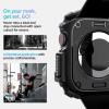 Spigen Θήκη Apple Watch 10 - 46MM Rugged Armor - Matte Black
