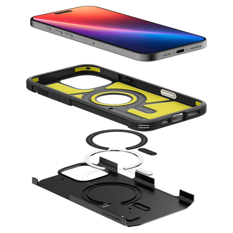 Spigen iPhone 16 Pro Max Tough Armor T Mag Σκληρή Θήκη με MagSafe - Black Spigen iPhone 16 Pro Max Tough Armor T Mag Σκληρή Θήκη με MagSafe - Black